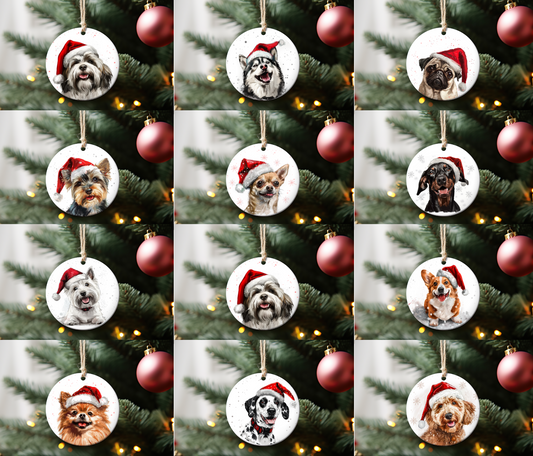 Christmas Dog Ornament's