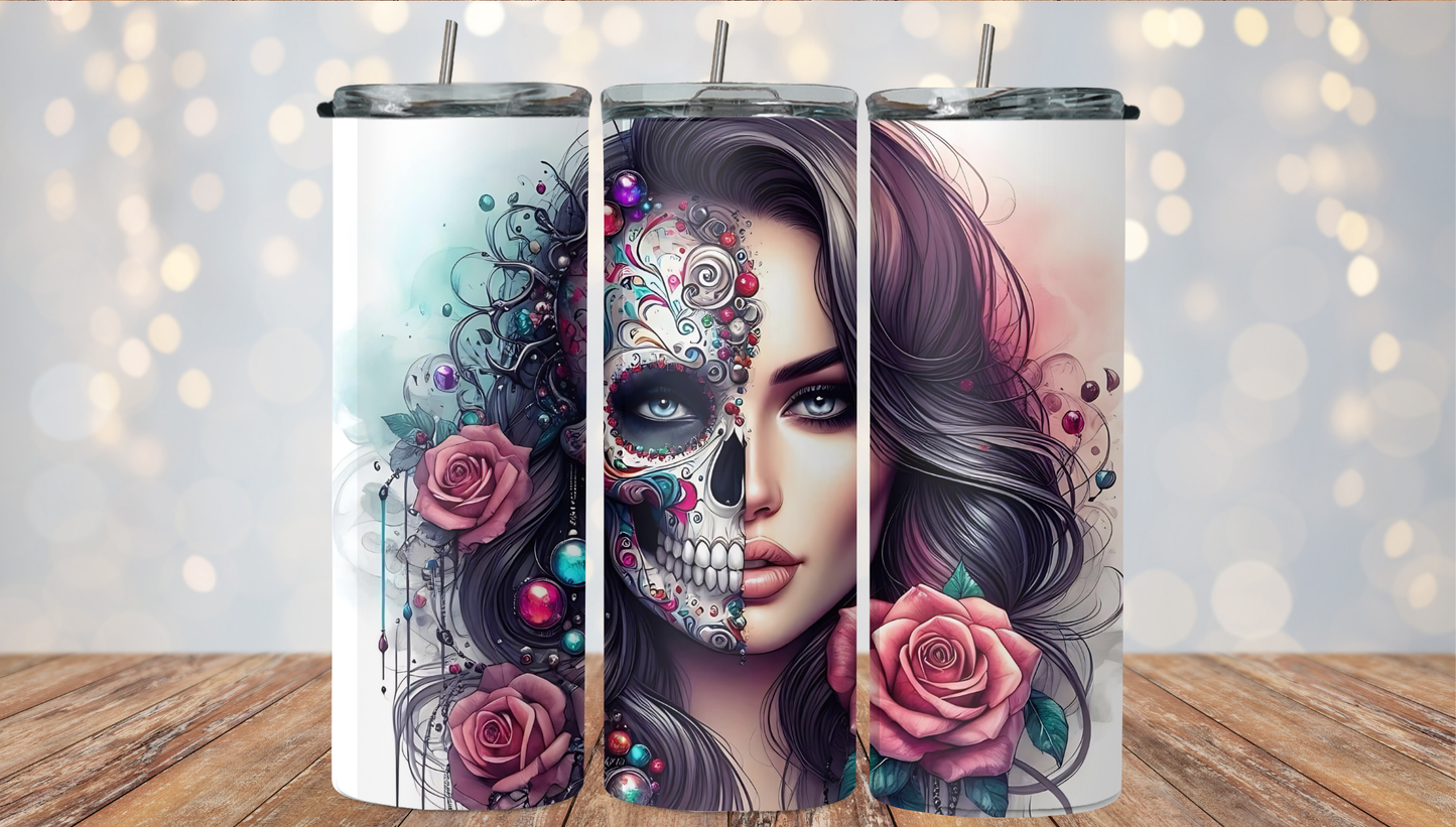 Sugar skull girl