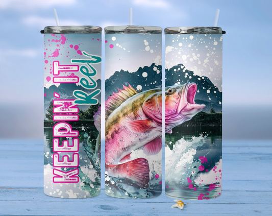 Keep it reel fish (pink)