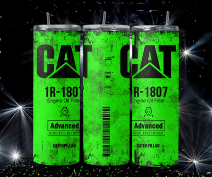 Dirty CAT Filter Lime Green