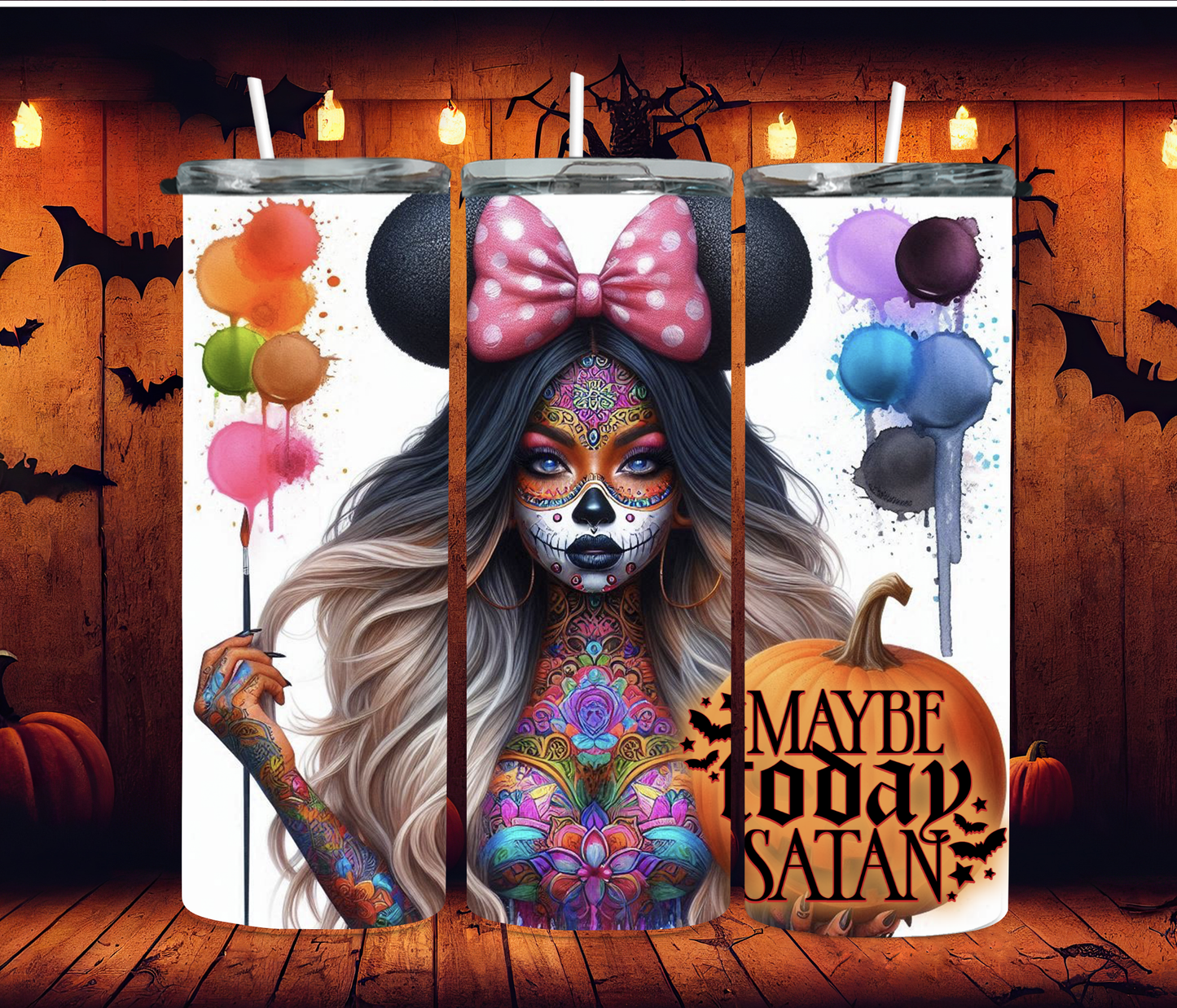 maybe today Satan pumpkin