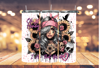 Oh honey i am that bitch pink bandana