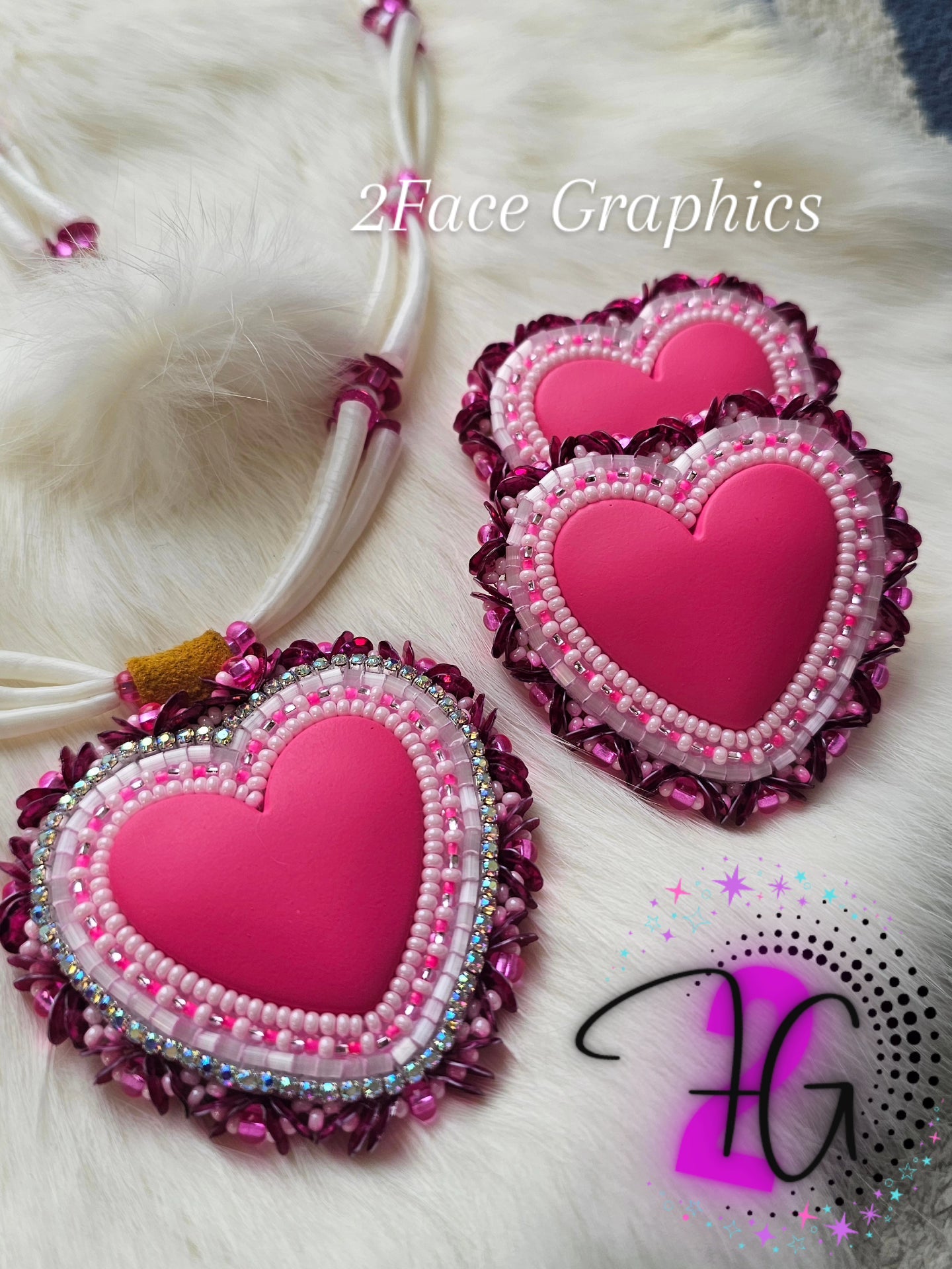 Valentine's Dentalium combo set 2Face Graphics
