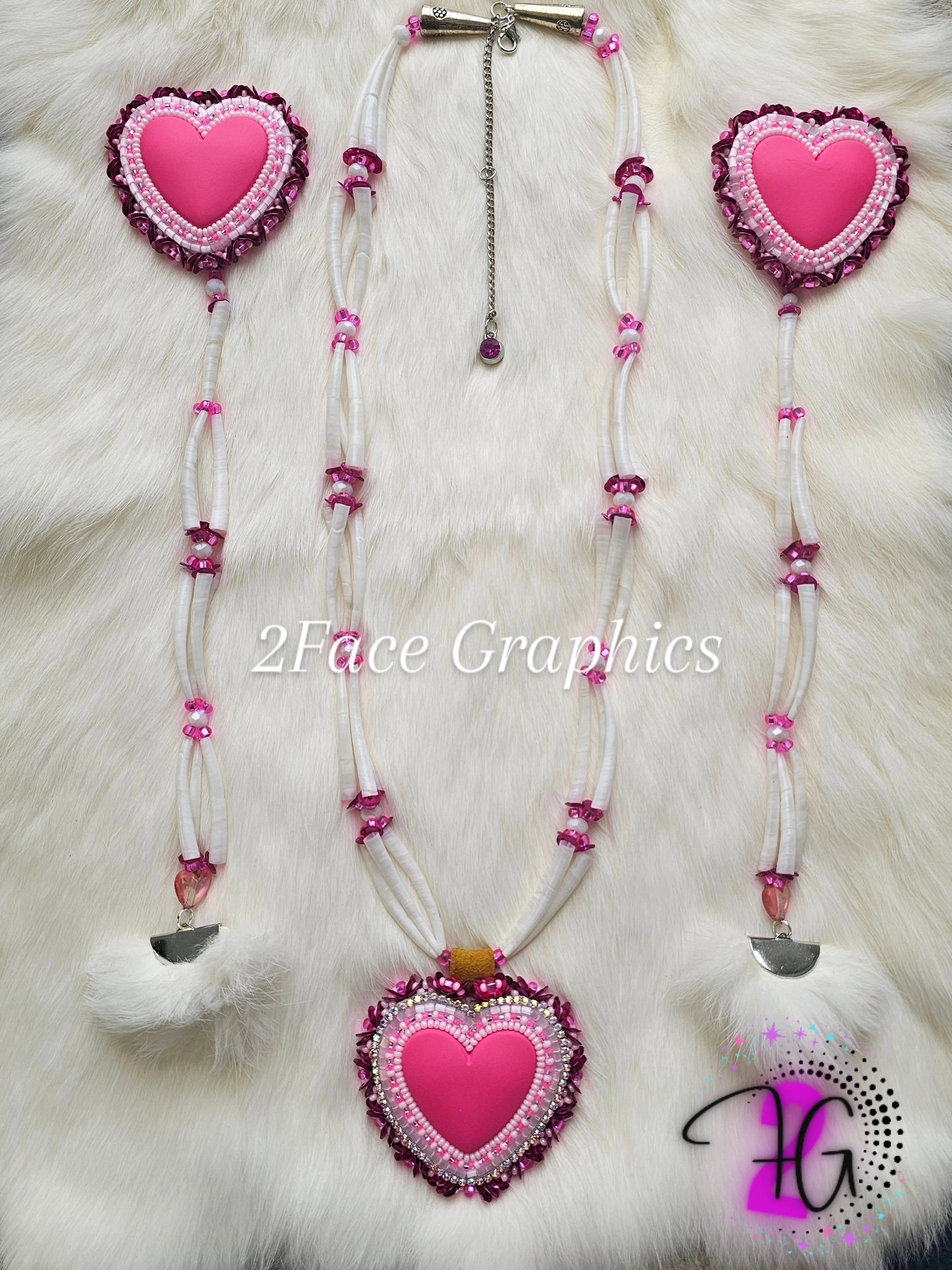 Valentine's Dentalium combo set 2Face Graphics