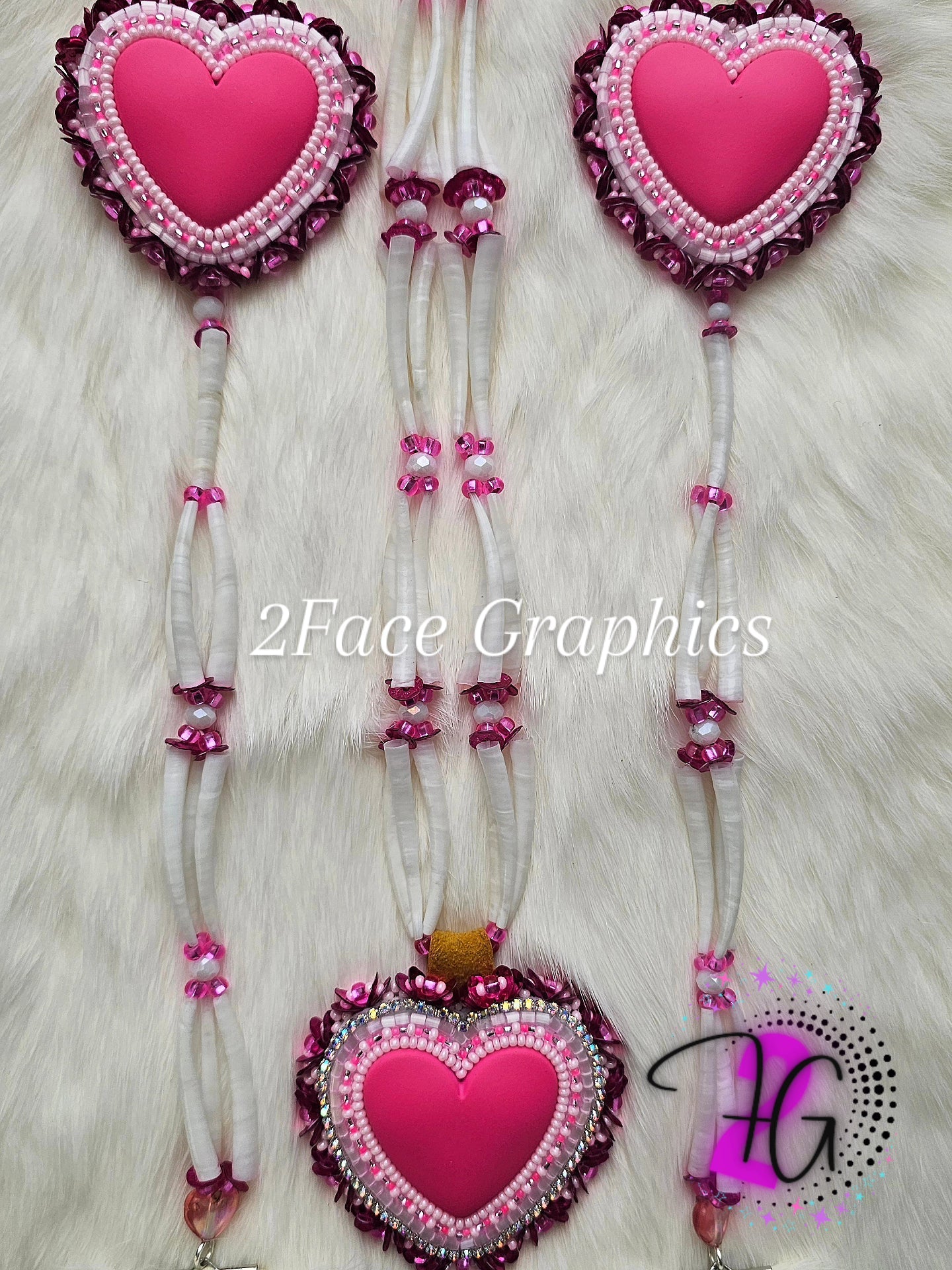 Valentine's Dentalium combo set 2Face Graphics