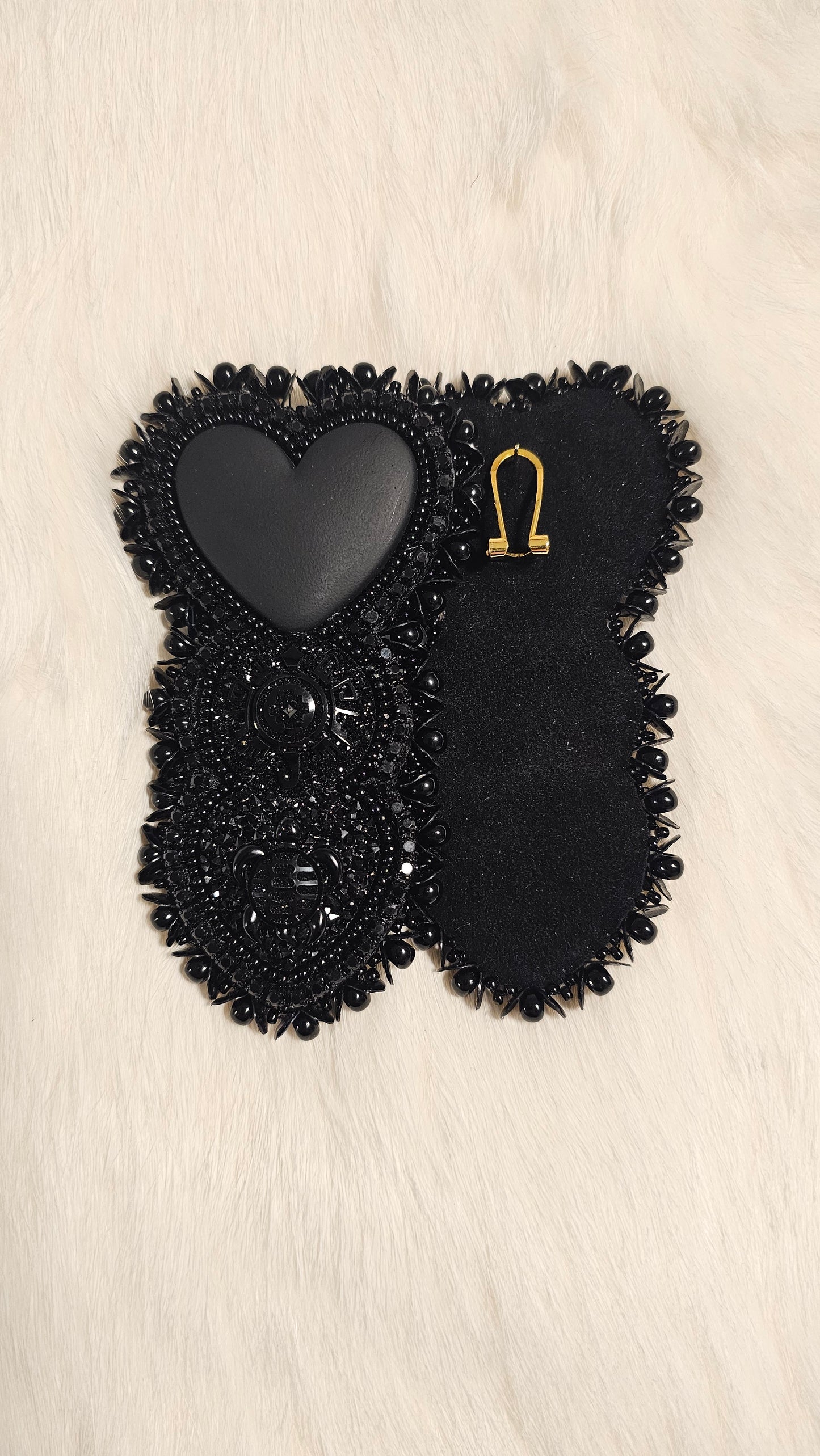 Turtle clan beaded earrings