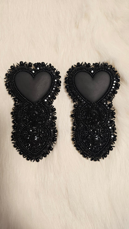 Turtle clan beaded earrings