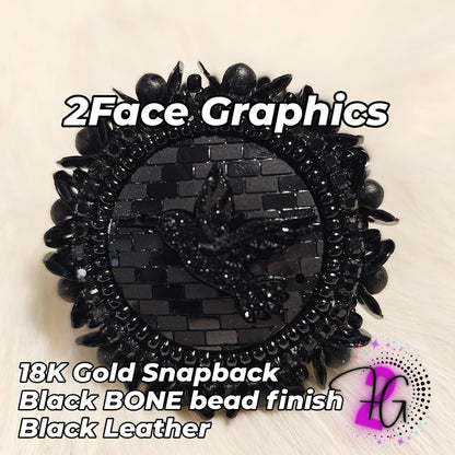 Bone beaded Hummingbird