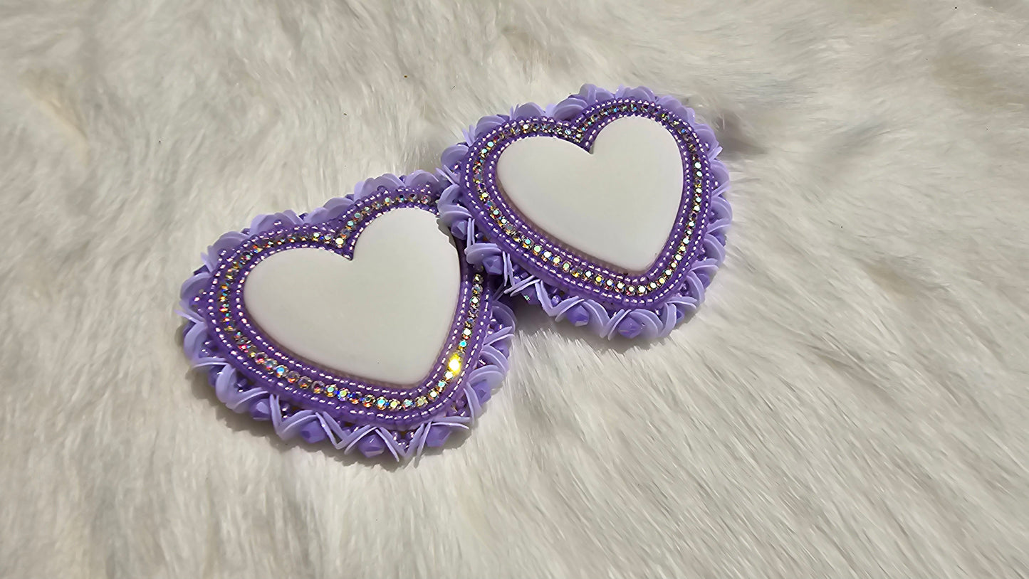 Purple dentalium set