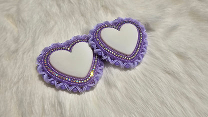Purple dentalium set