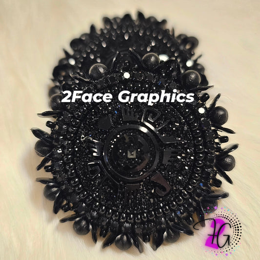 Turtle bone earrings