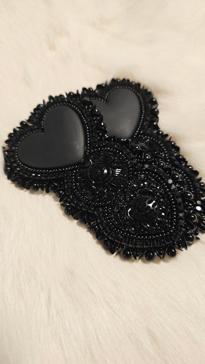 Turtle clan beaded earrings