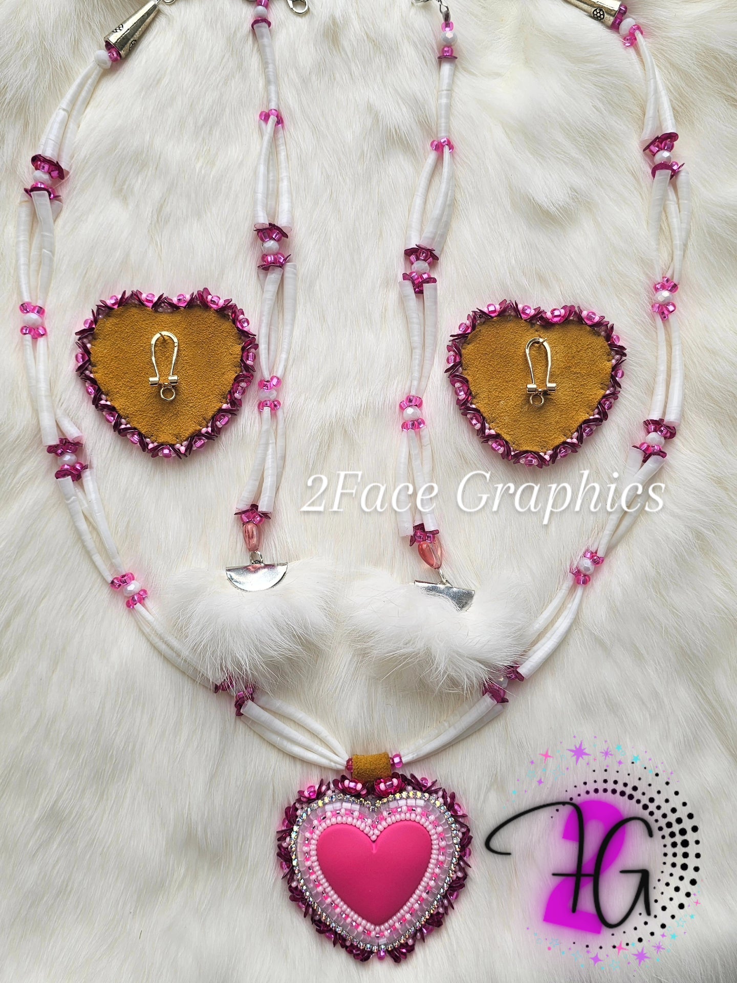 Valentine's Dentalium combo set 2Face Graphics