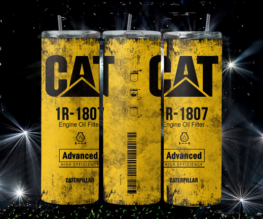 Dirty CAT Filter Yellow